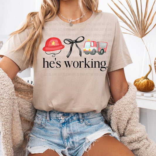 He’s working firefighter 1 DTF Transfer