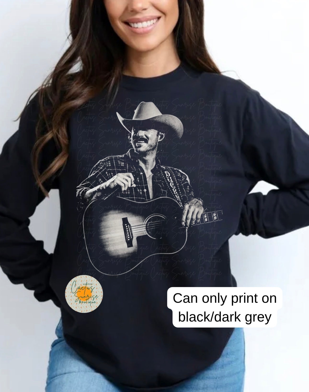 Riley G Half-Tone (only on black/dark grey apparel)