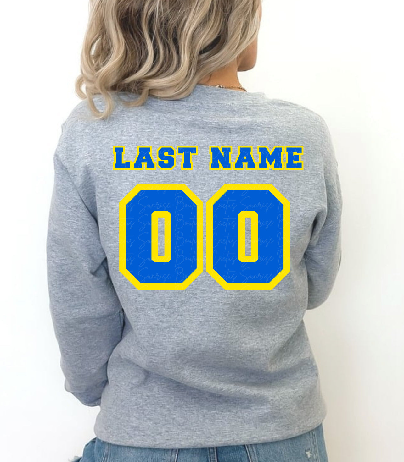 Rockets Baseball Back Name/Number
