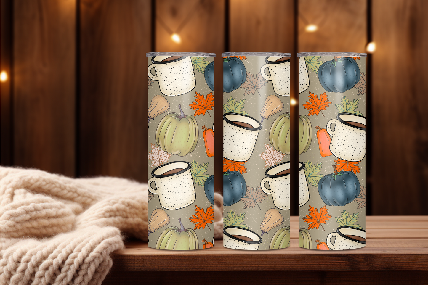 Coffee & Pumpkins Tumbler