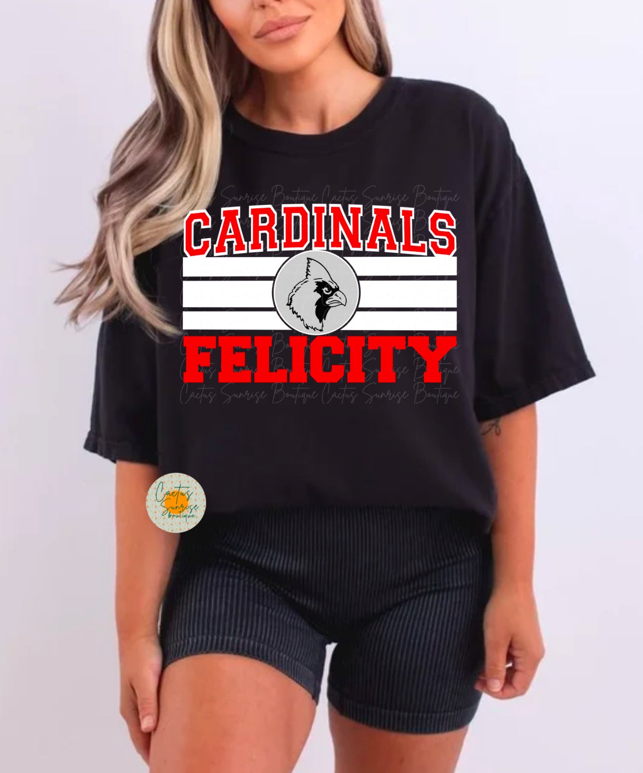 Felicity Cardinals Varsity (white/red)