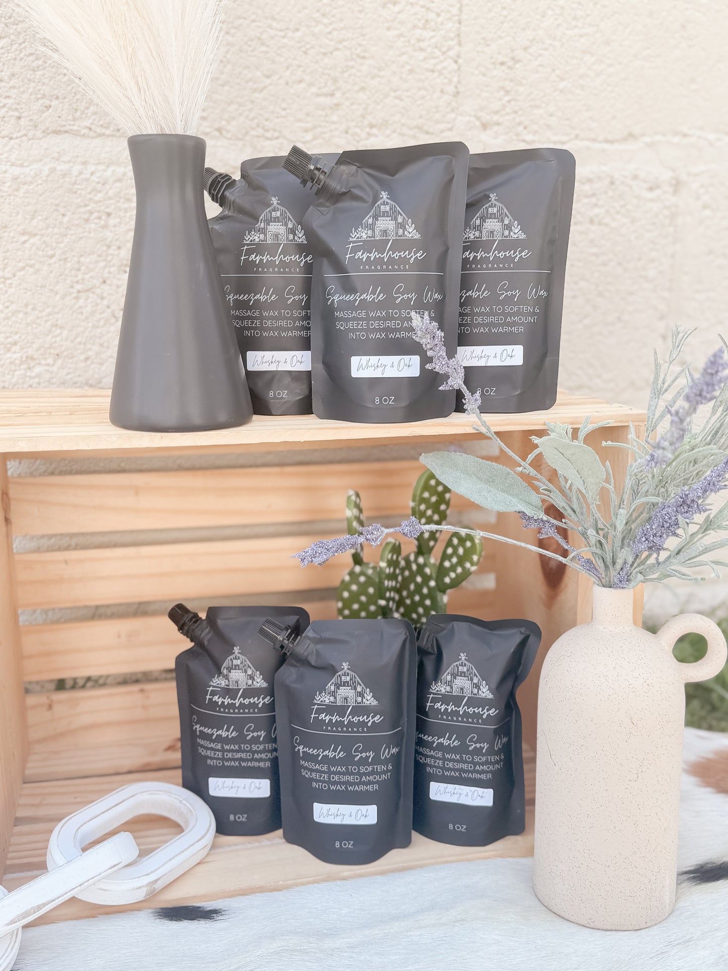 Whiskey & Oak Squeezable Soy Wax