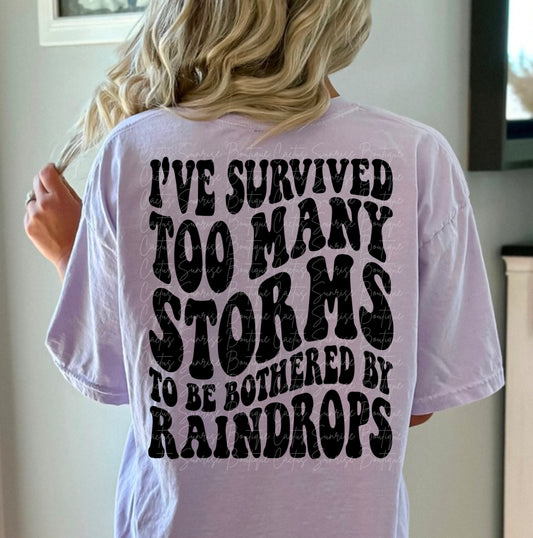 I’ve survived too many storms
