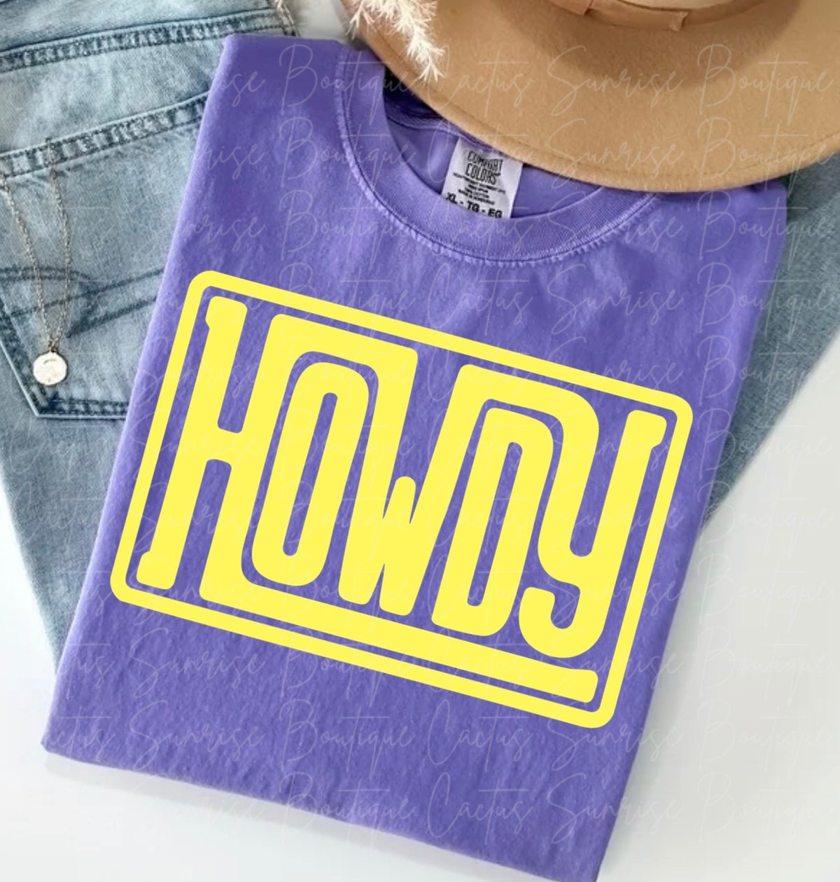 Howdy- Yellow