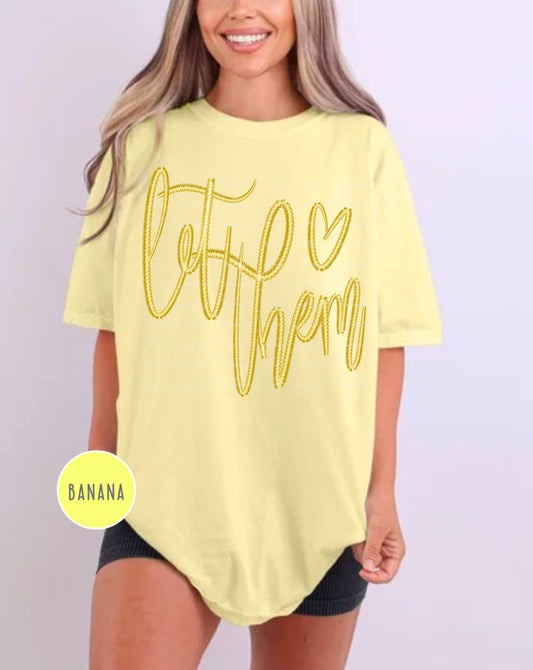 Let them - yellow