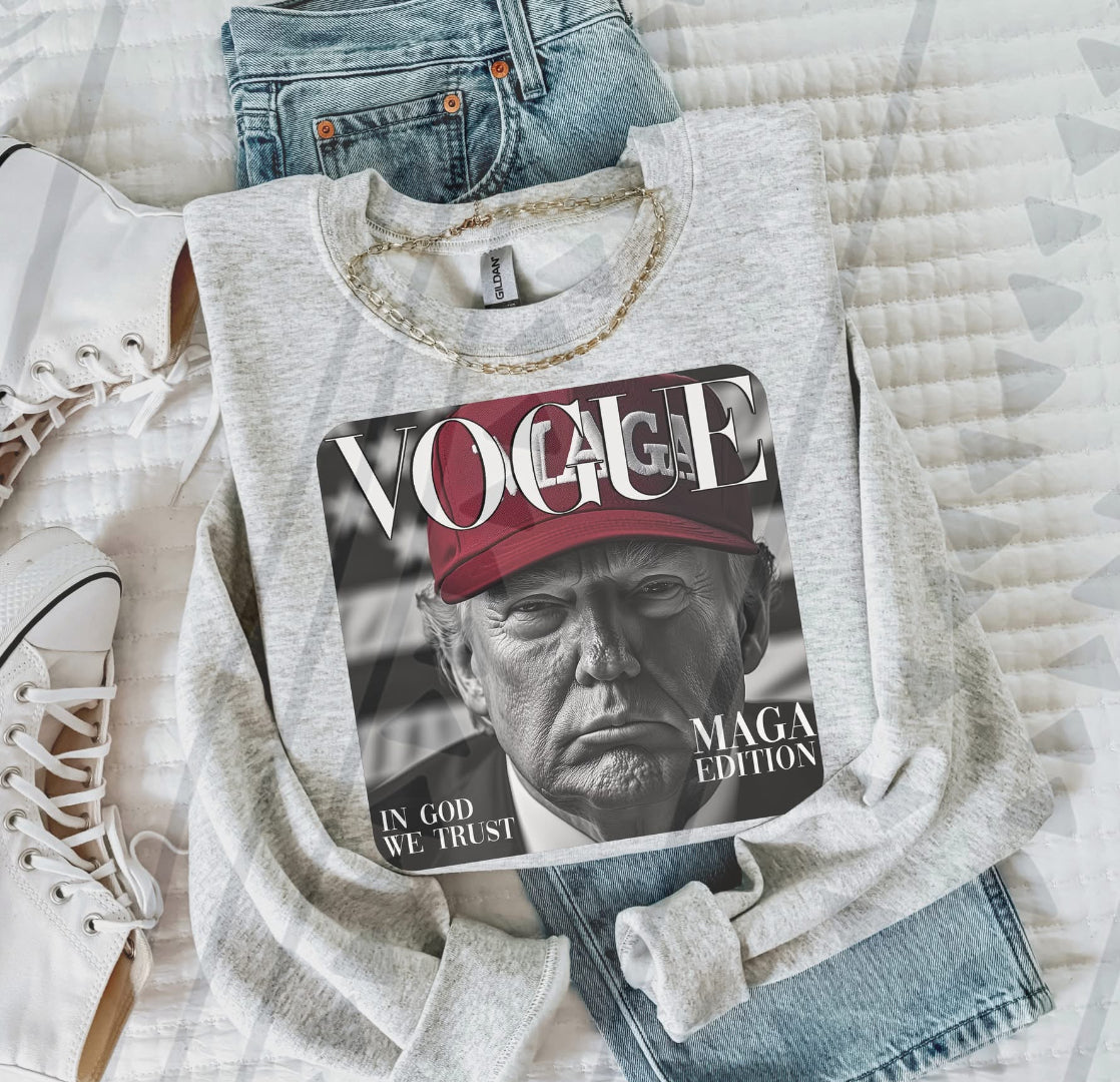 Vogue MAGA Edition DTF Transfer