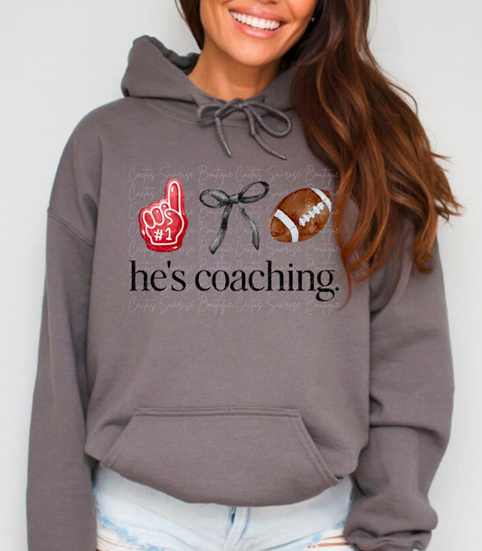 He’s Coaching Football