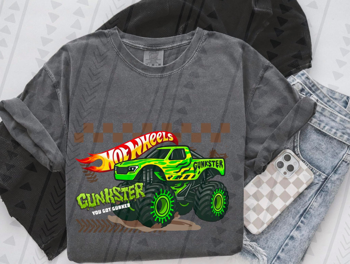 Hot Wheels MJ Youth/Toddler/Onesie Tee (you pick truck)