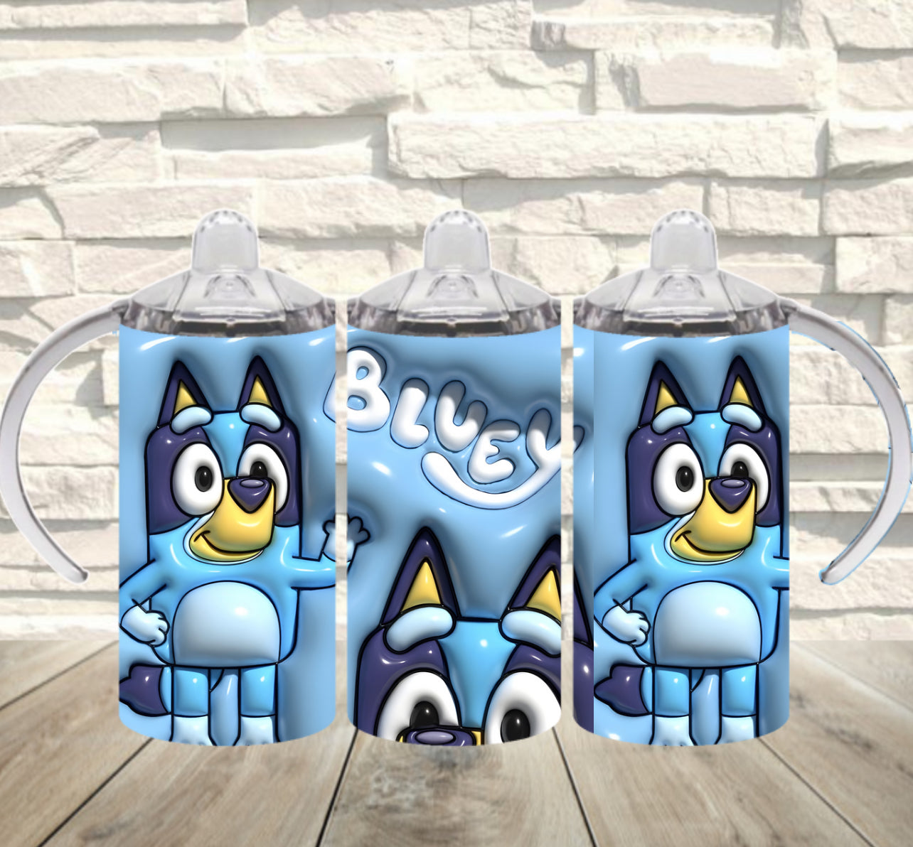 Blue y Sippy Cup- Grow with me
