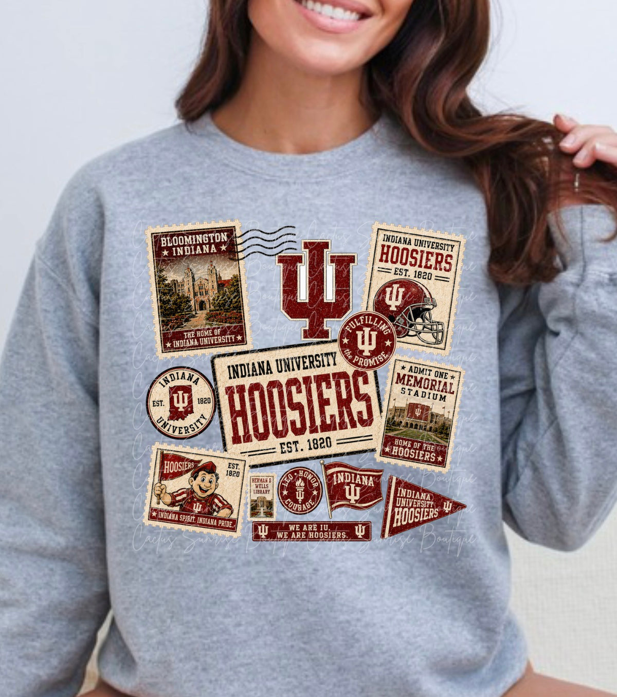 IU Hoosiers Stamp