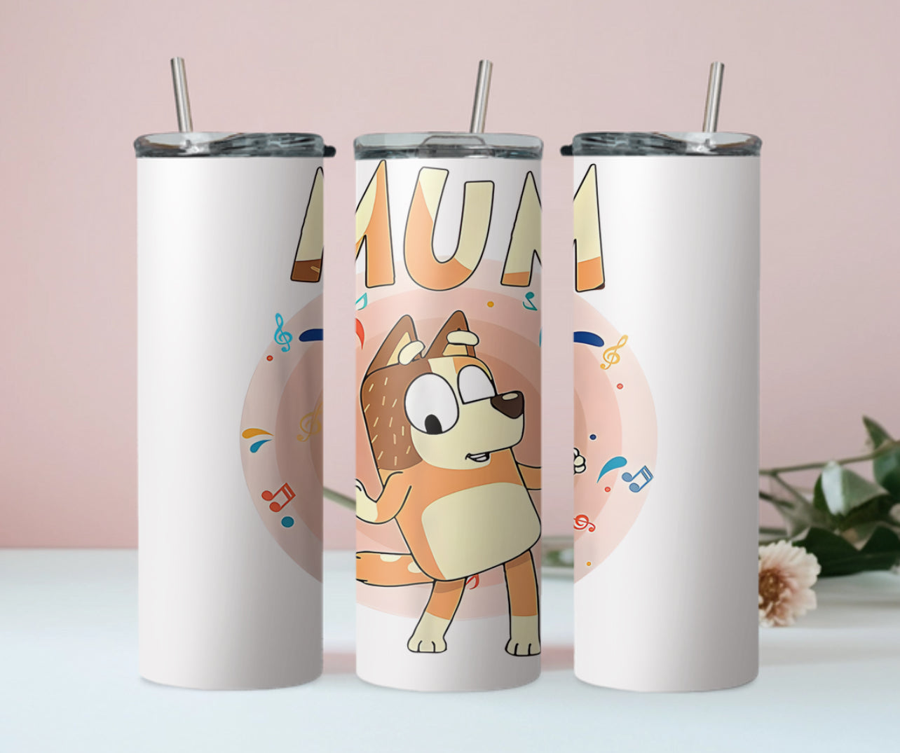 Mum Blue y Tumbler