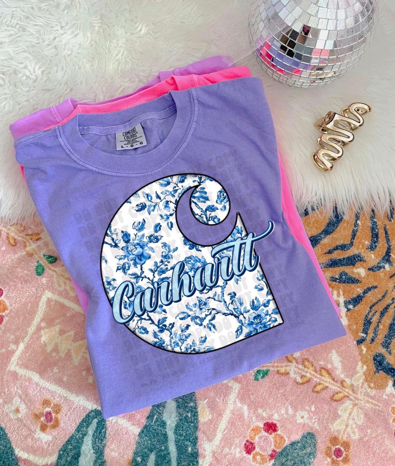 Blue Floral CH