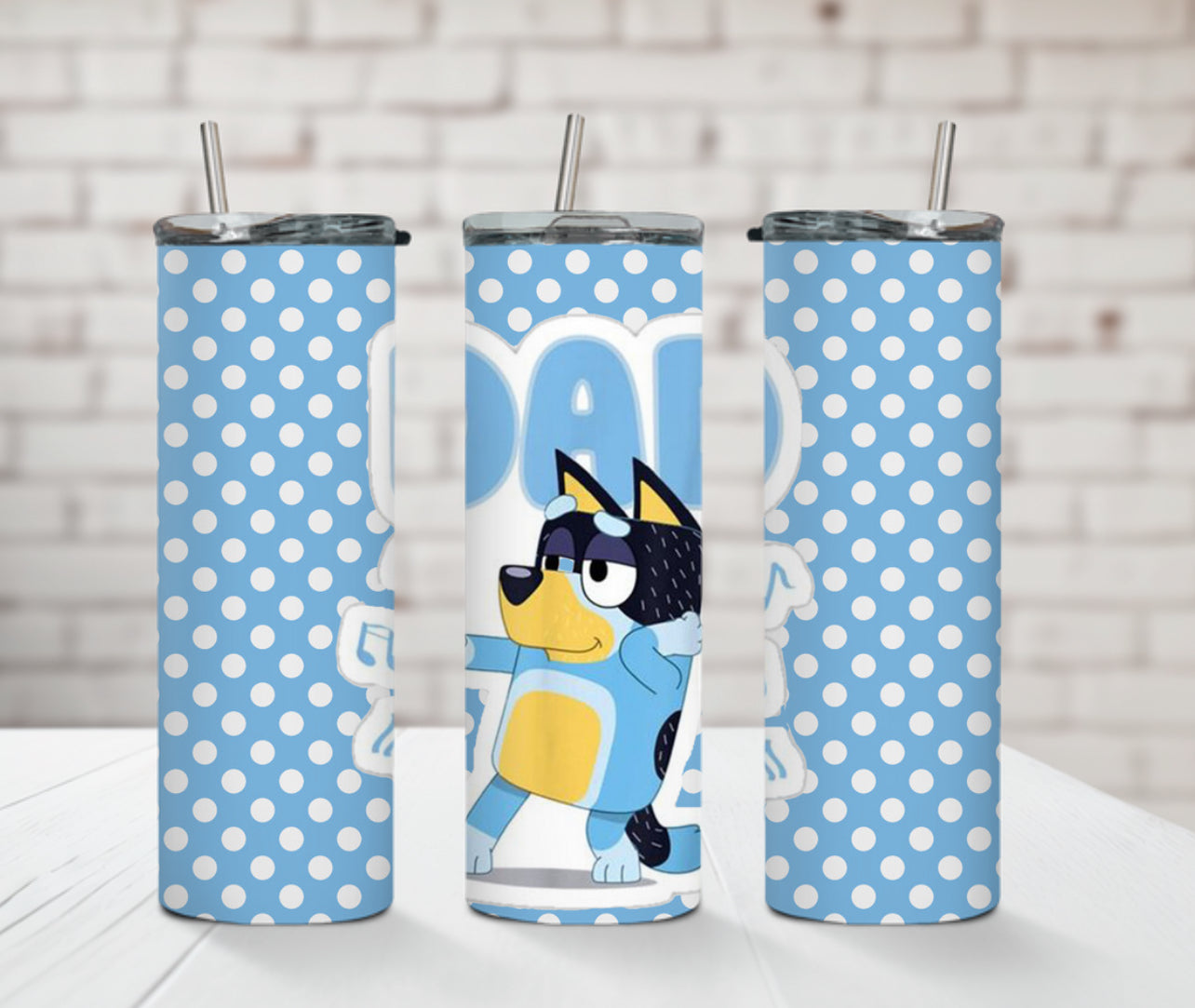 Dad Blue y Tumbler