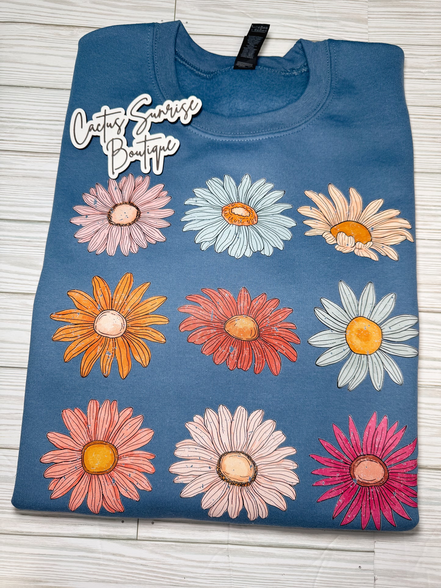 Distressed Flowers