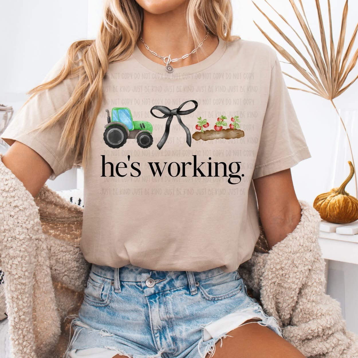 He’s working Farm 4 DTF Transfer