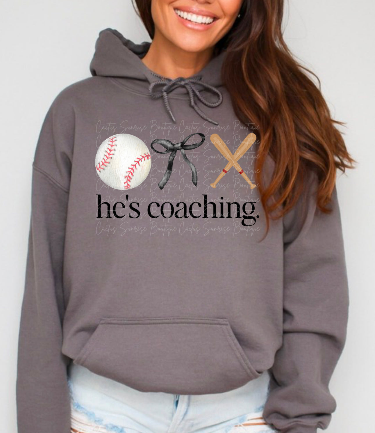 He’s Coaching Baseball