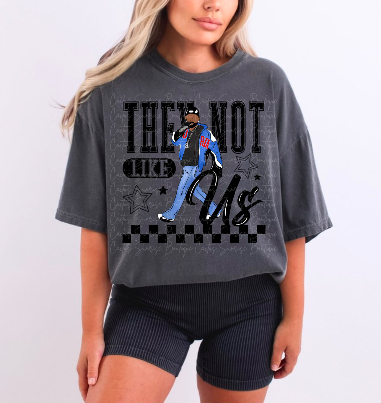 They not like us DTF Transfer