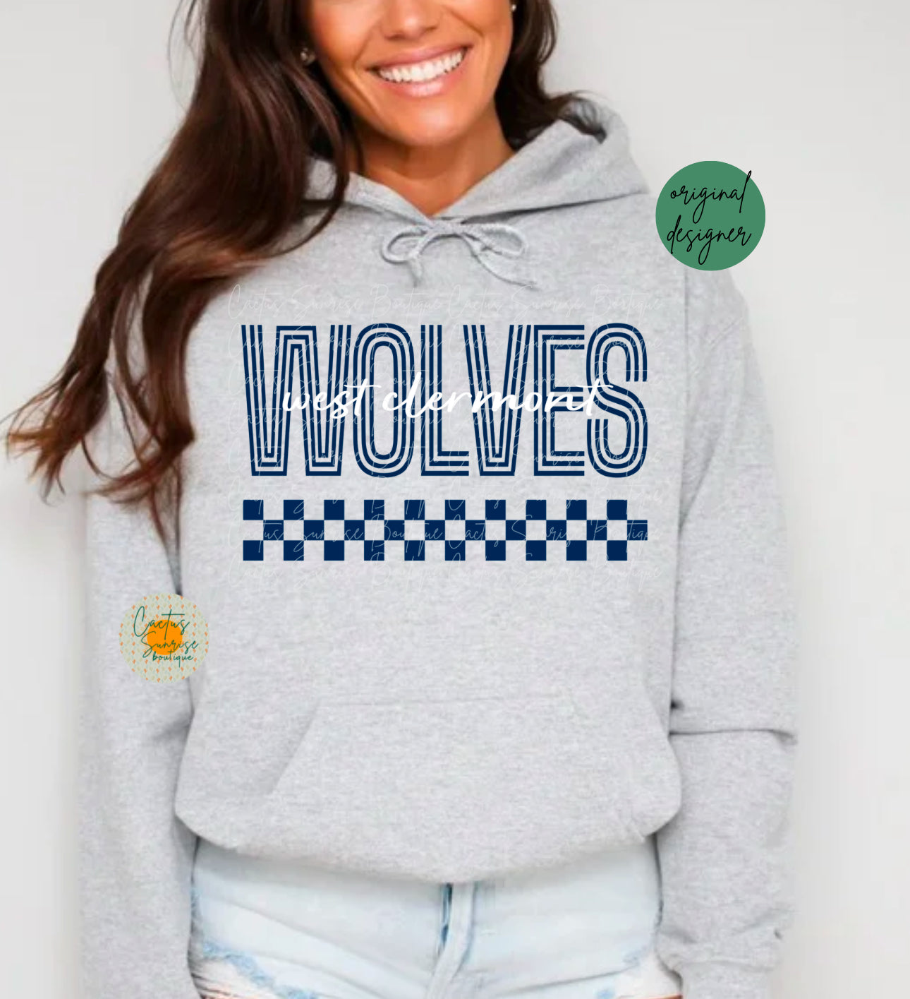 West Clermont Wolves Retro