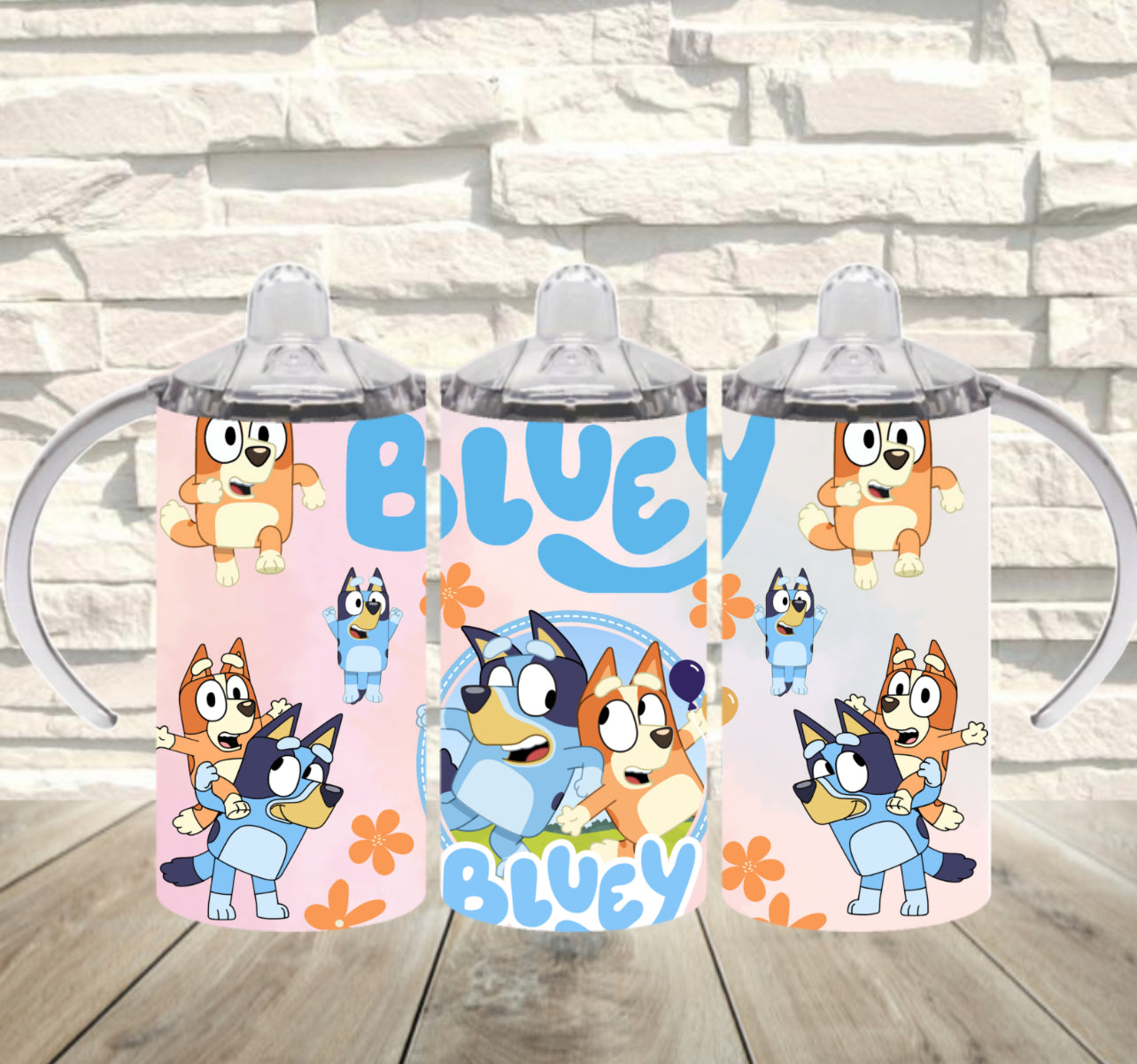 Blue y Sippy Cup- Grow with me
