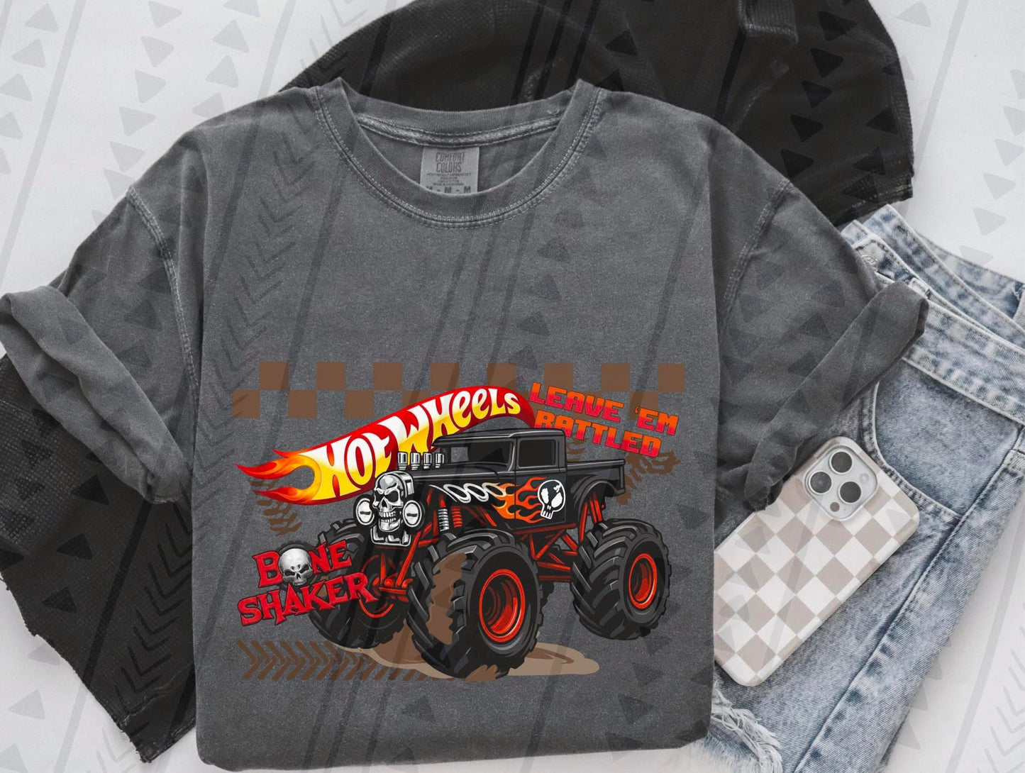 Hot Wheels MJ Youth/Toddler/Onesie Tee (you pick truck)