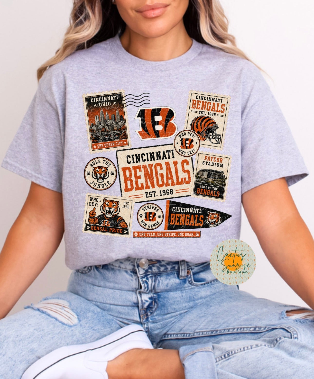 Bengals Stamp