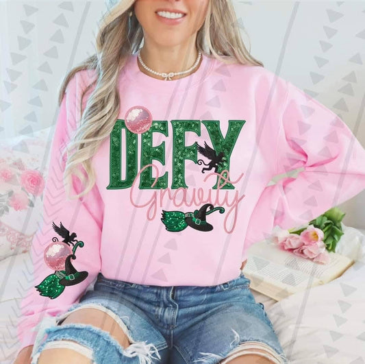 Defy Gravity- Faux Sequins