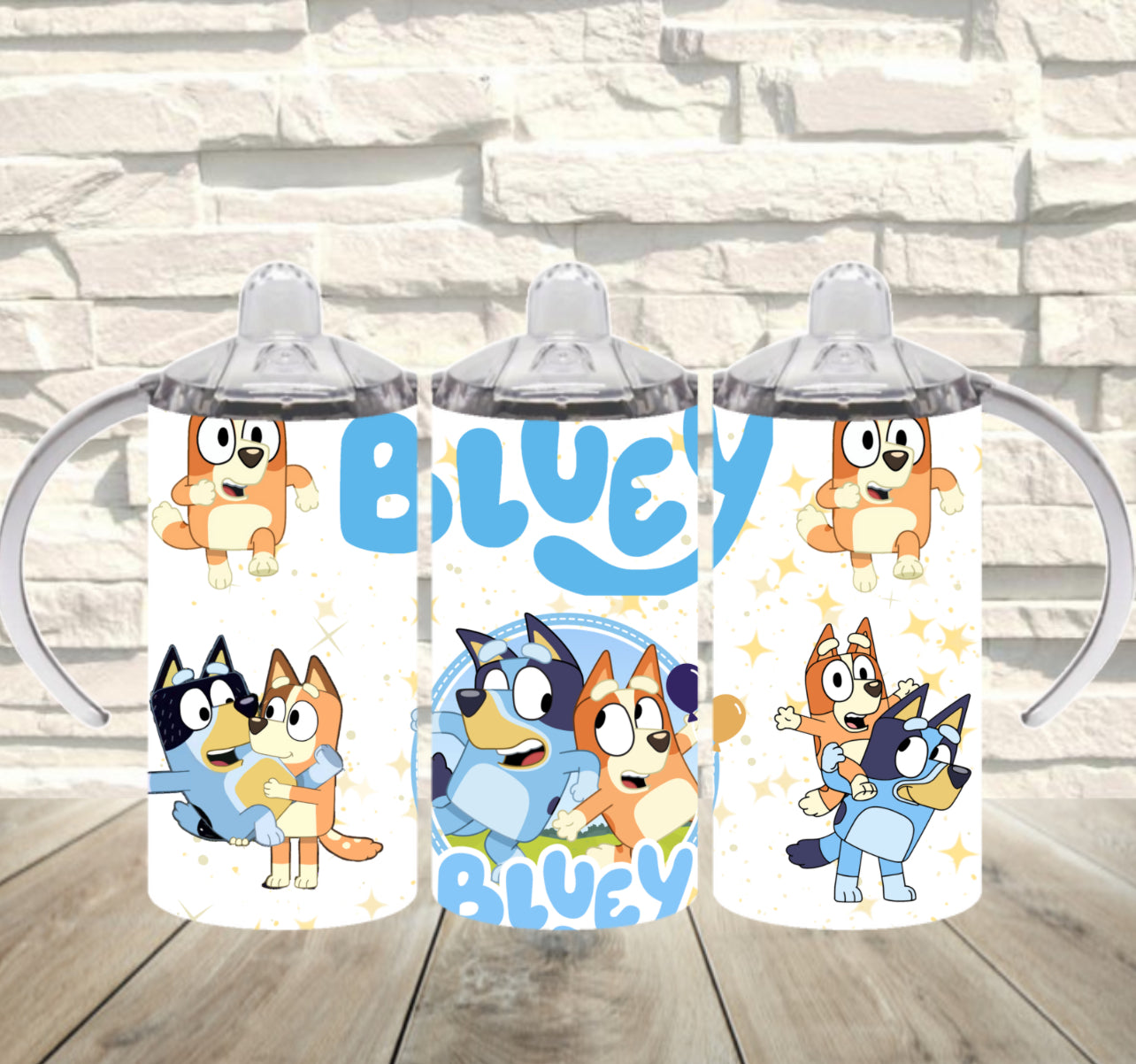 Blue y Sippy Cup- Grow with me