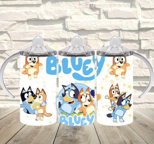 Blue y Sippy Cup- Grow with me