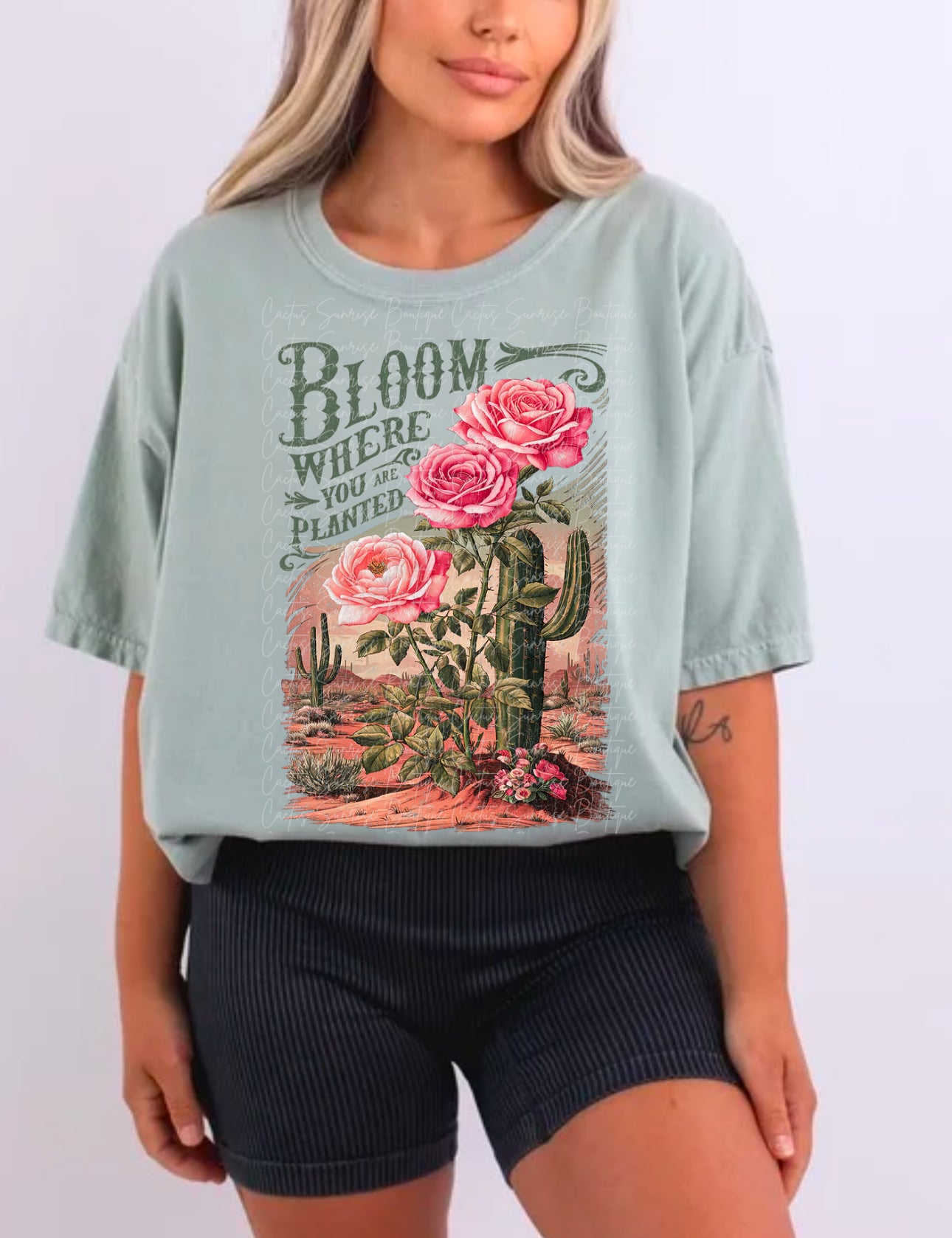 Bloom where you are planted