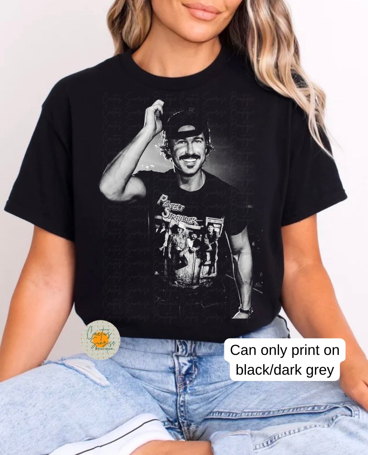 Riley G Half-Tone (only on black/dark grey apparel)