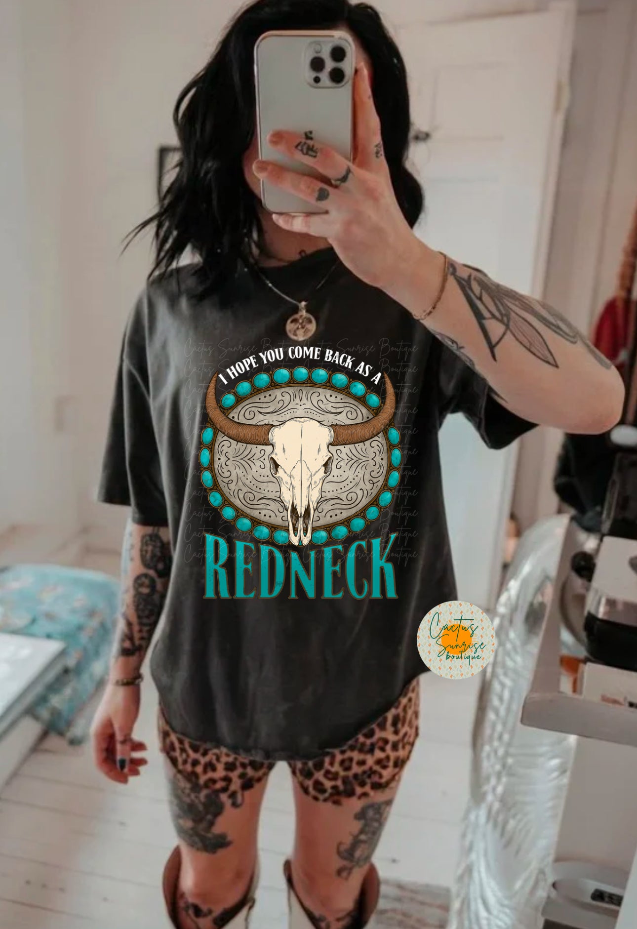 I hope you come back as a Redneck -MW