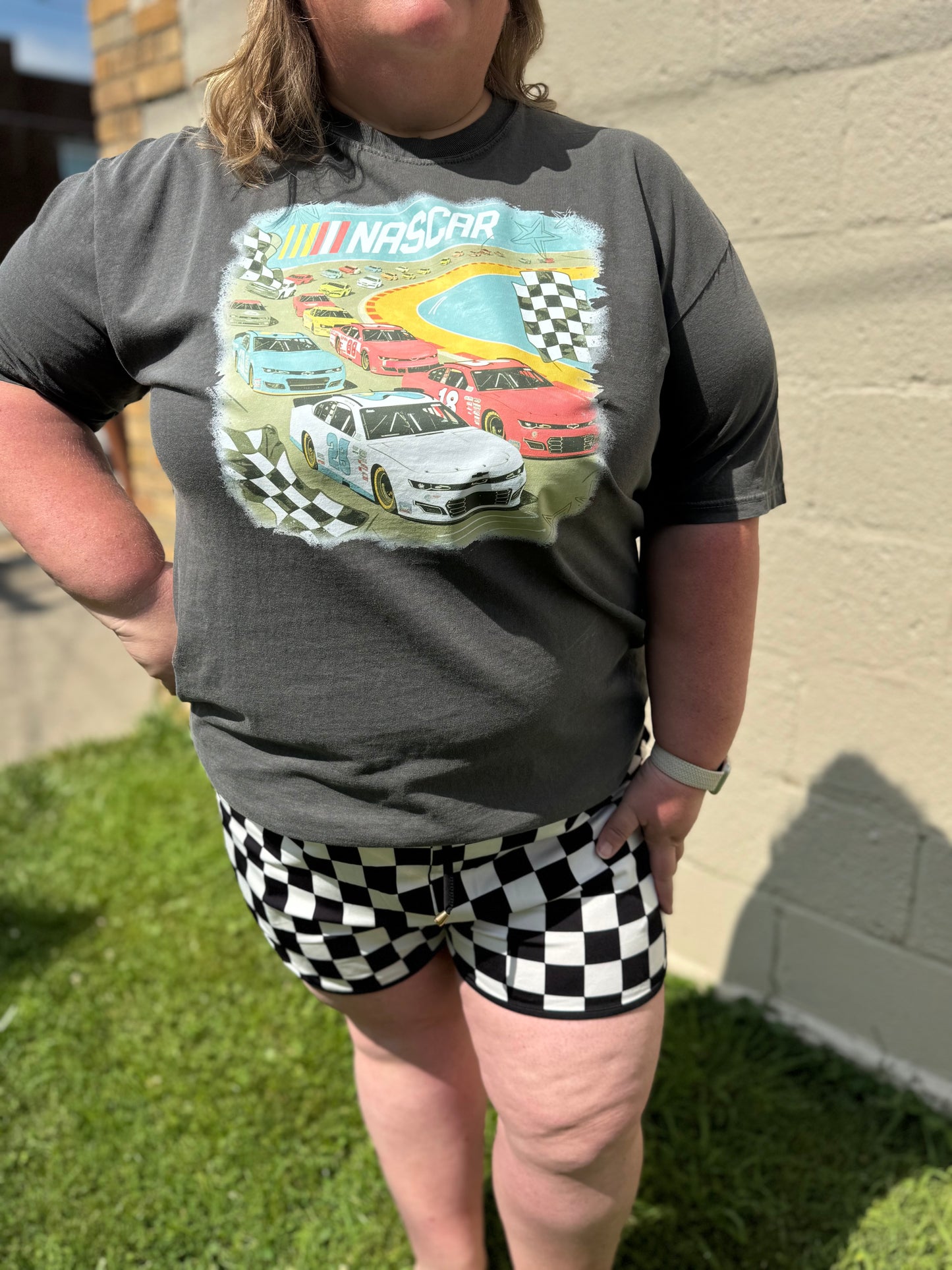PREORDER Checkered Casual Shorts