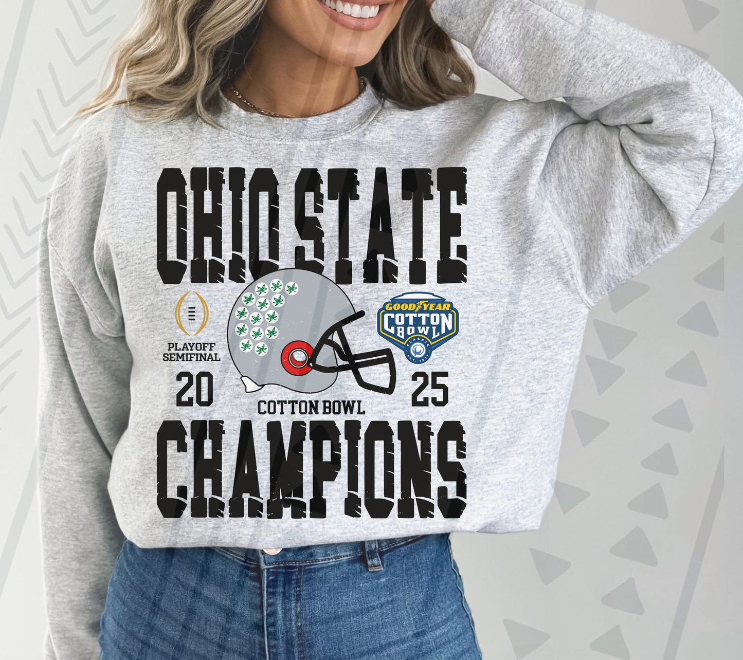 Ohio State Cotton Bowl Champions DTF Transfer