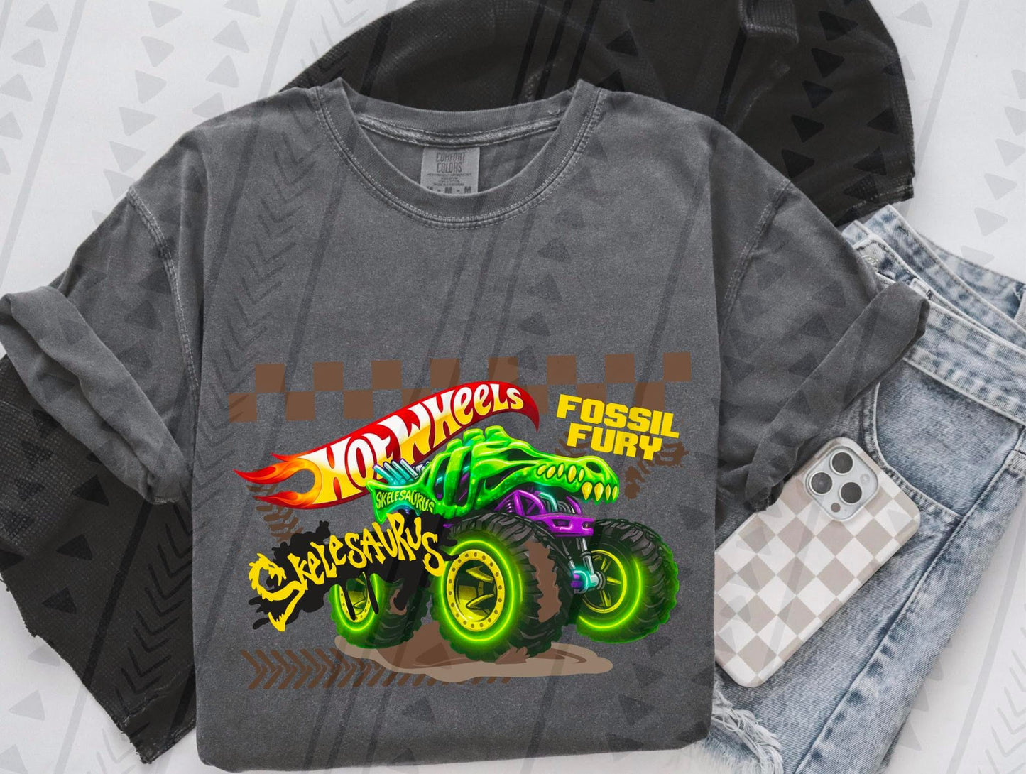 Hot Wheels MJ Youth/Toddler/Onesie Tee (you pick truck)