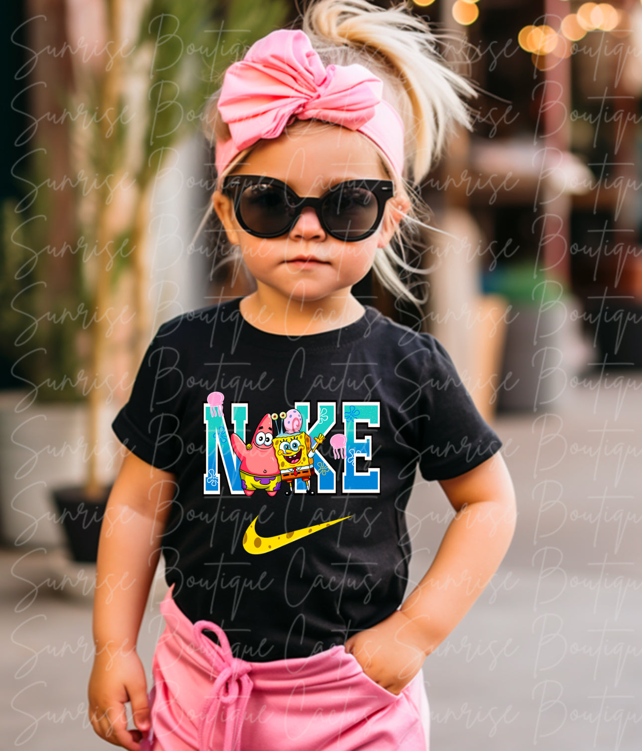 Spongebob Swoosh Youth/Toddler/Onesie Tee
