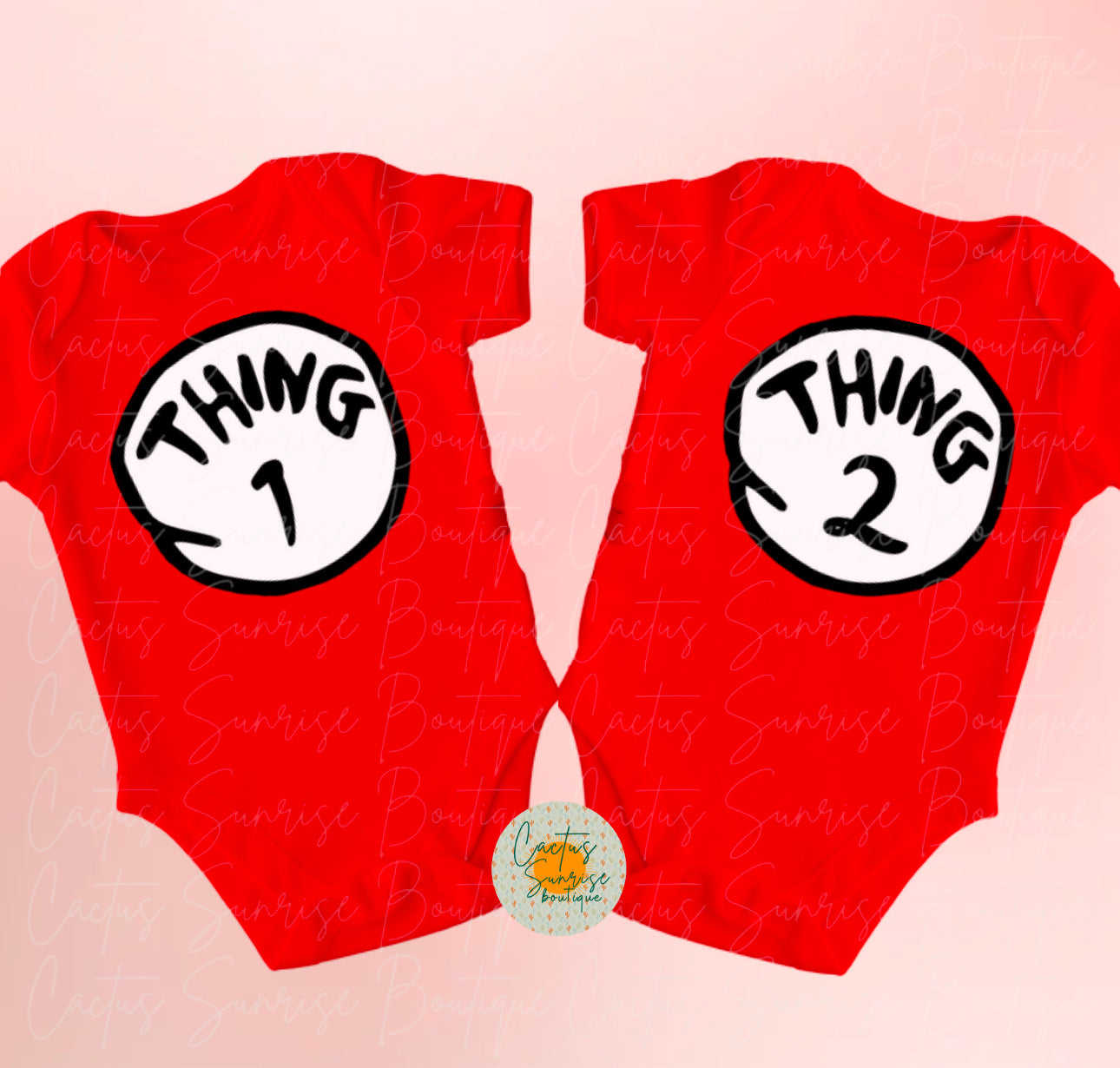 Thing 1/2 etc. Youth/Toddler/Onesie Tee