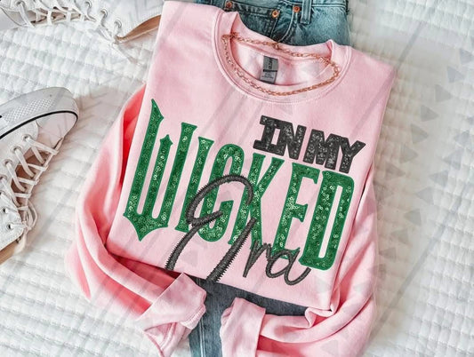 In my Wicked Era- Faux Sequins