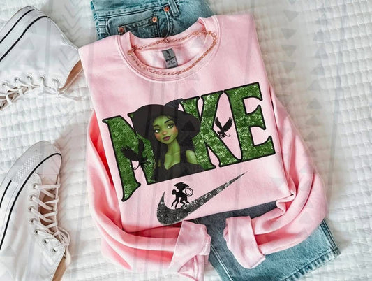 Wicked Swoosh- Faux Sequins