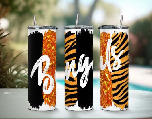 Bengals Paintbrush Tumbler