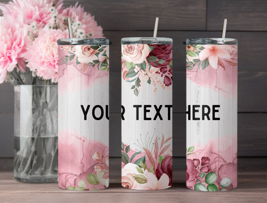 Flower 20oz Tumbler