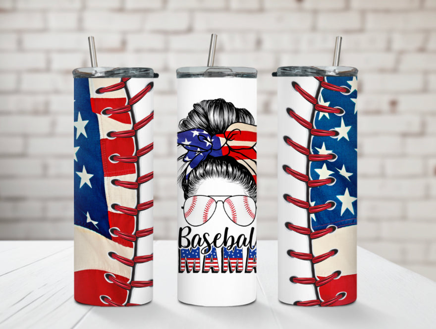 Baseball Mama Tumbler