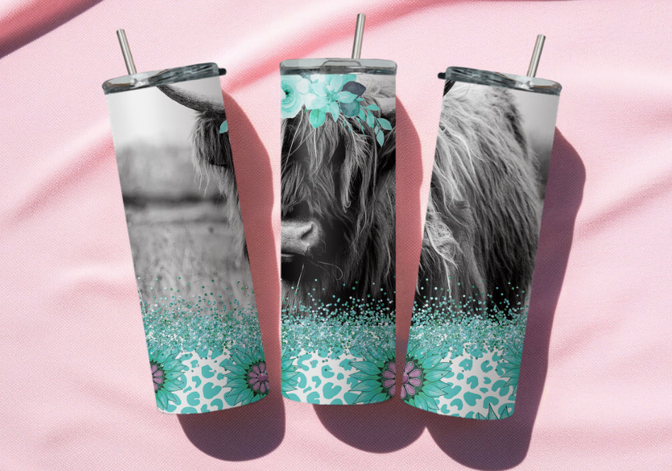 Highland Cow 20oz Tumbler