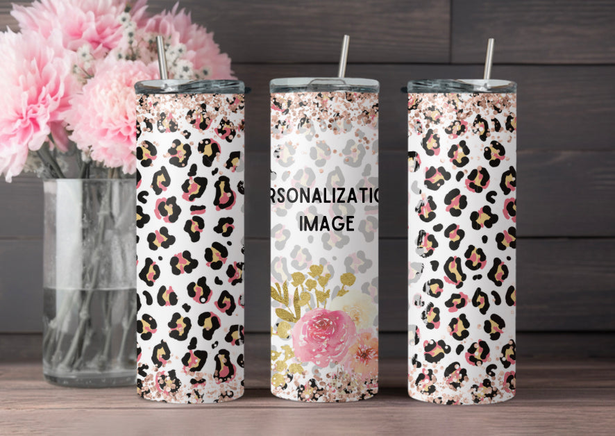 Cheetah/Flower/Glitter Tumbler