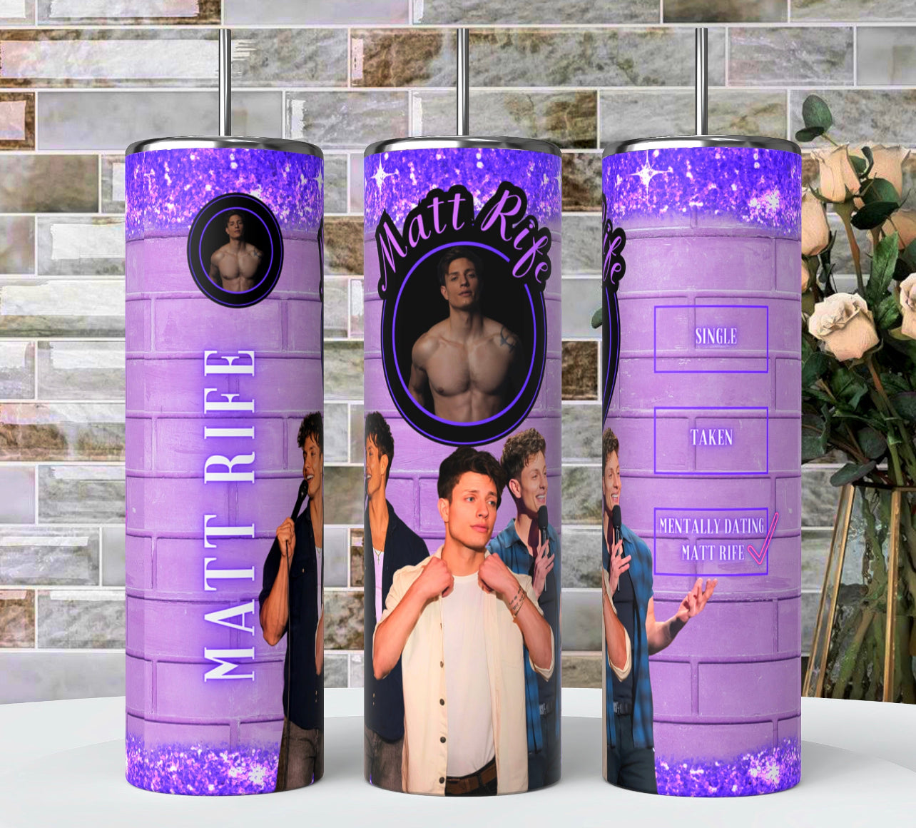 Matt Rife 20oz Tumbler