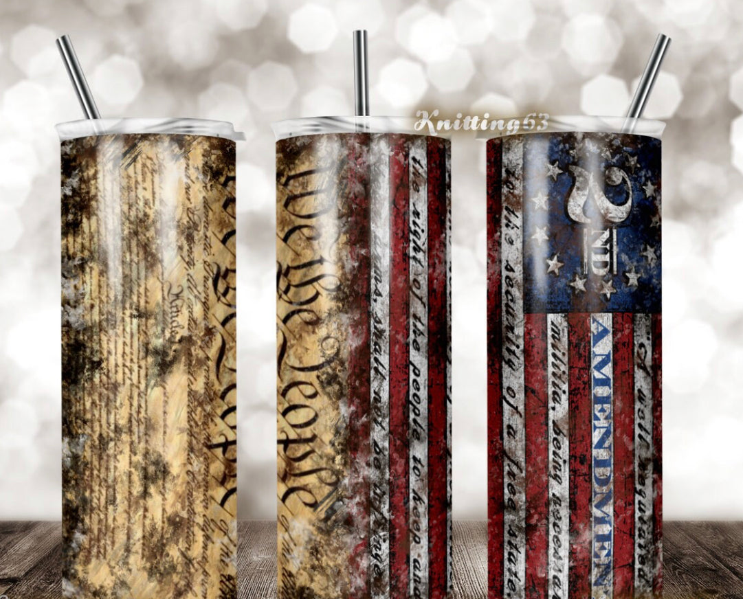 2nd Amendment/We The People 20oz Tumbler