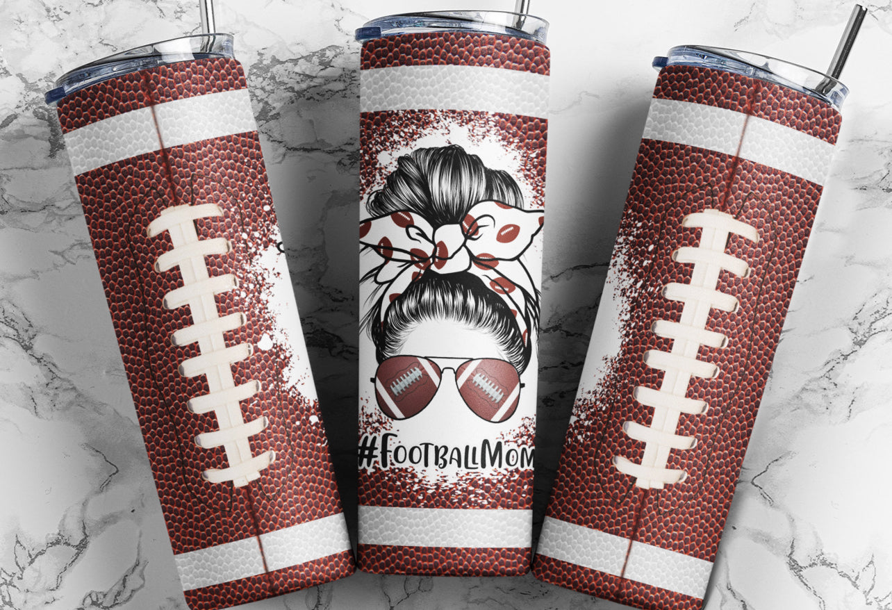 #FootballMom 20oz Tumbler