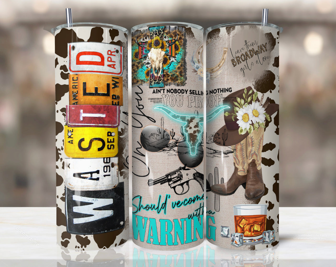 Wallen Wasted 20oz Tumbler