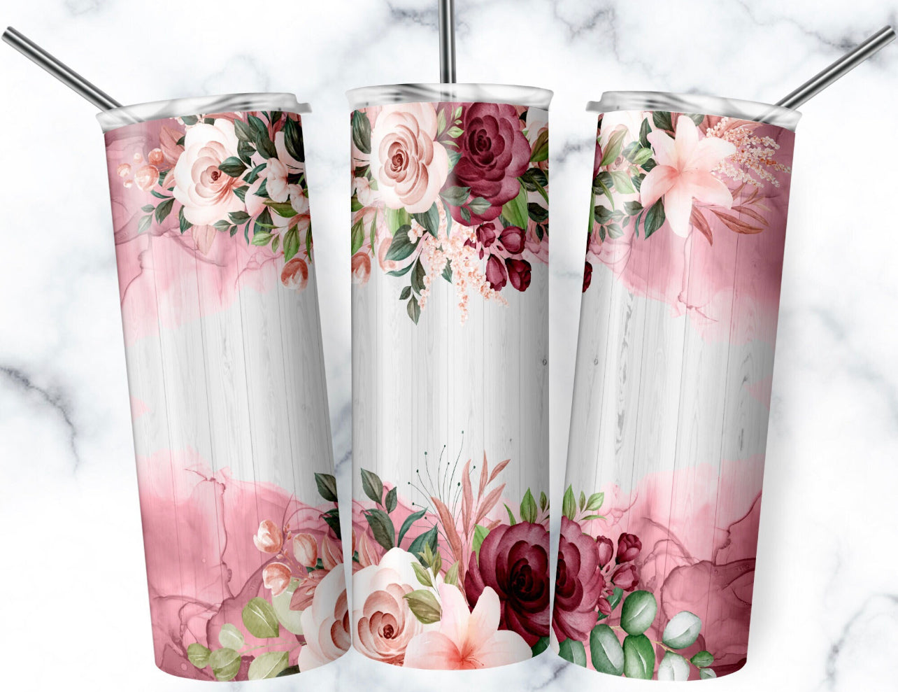 Flower 20oz Tumbler