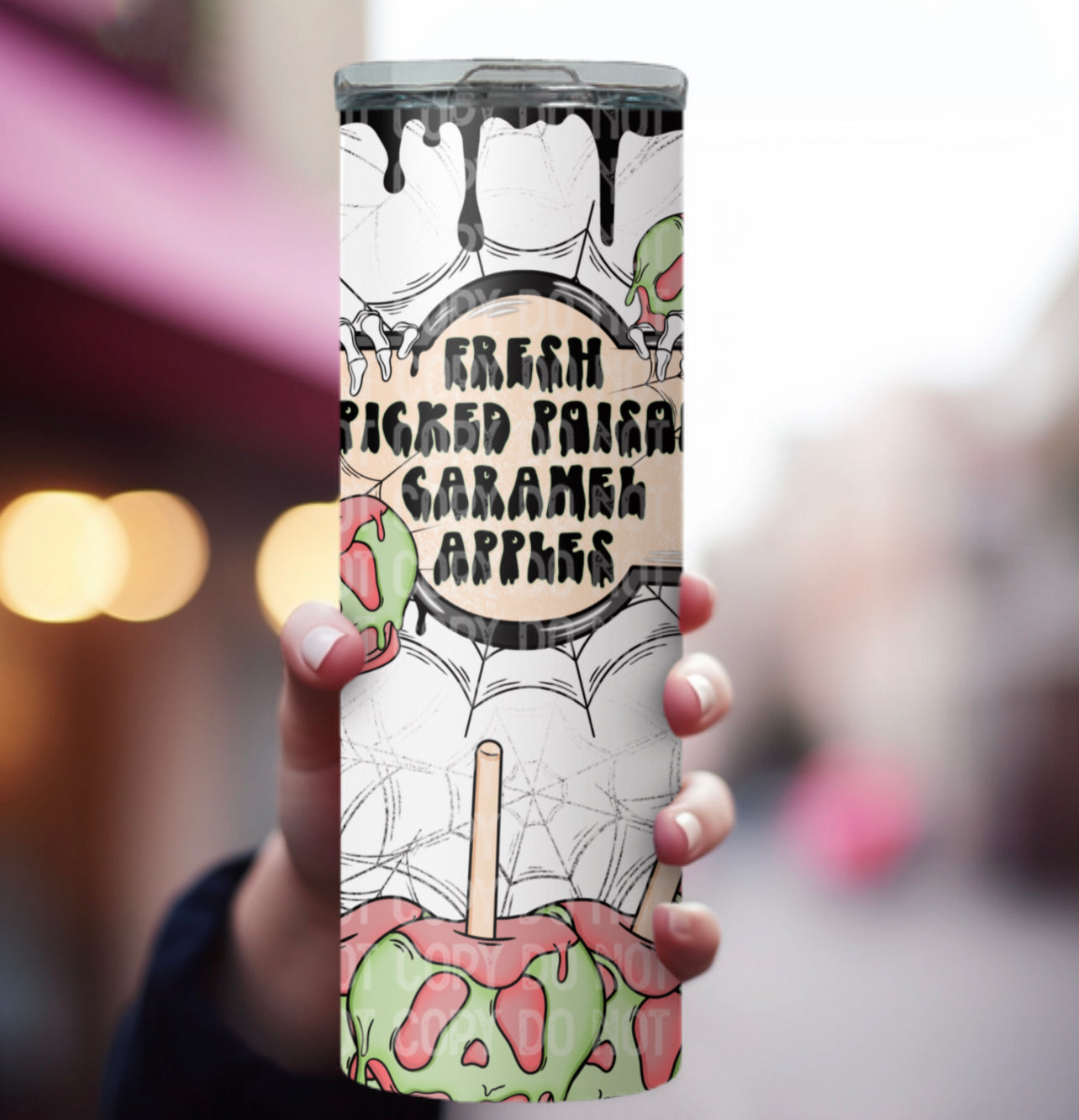 Fresh Picked Poison Caramel Apples20oz Tumbler