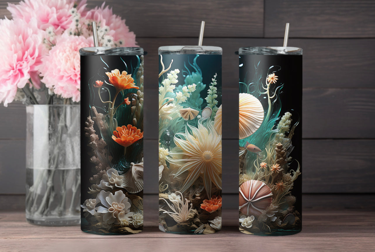 Sea Plants Tumbler